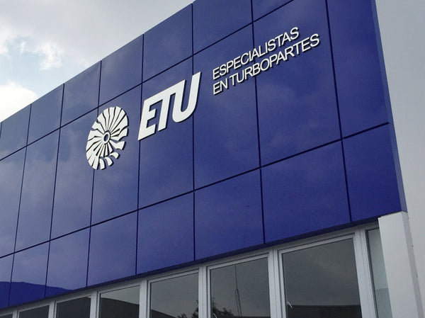 Letras de PVC con Aluminio - ETU Especialistas en Turbopartes Querétaro